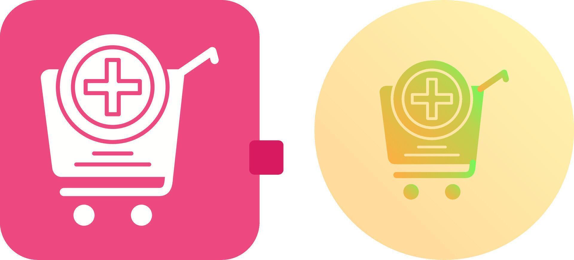 Add to Cart Icon Design vector