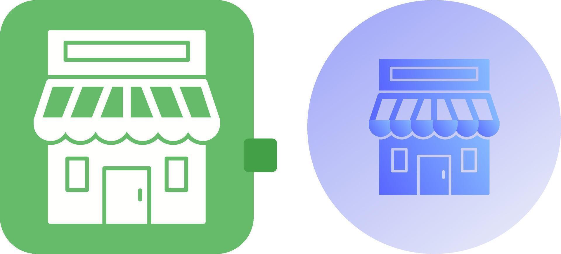 Retail Place Icon Design vector