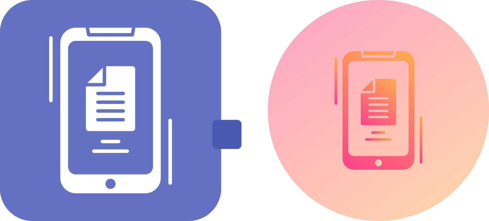 Note Icon Design vector