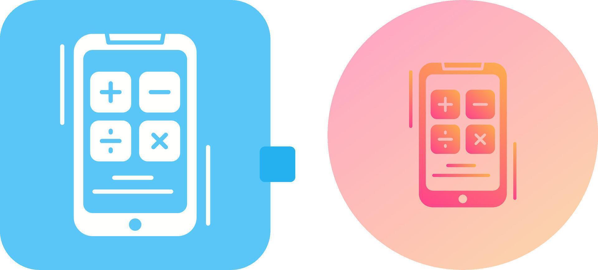 Calculator Icon Design vector