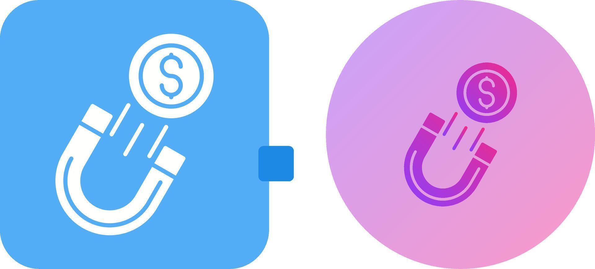 Stealing Money Icon Design vector
