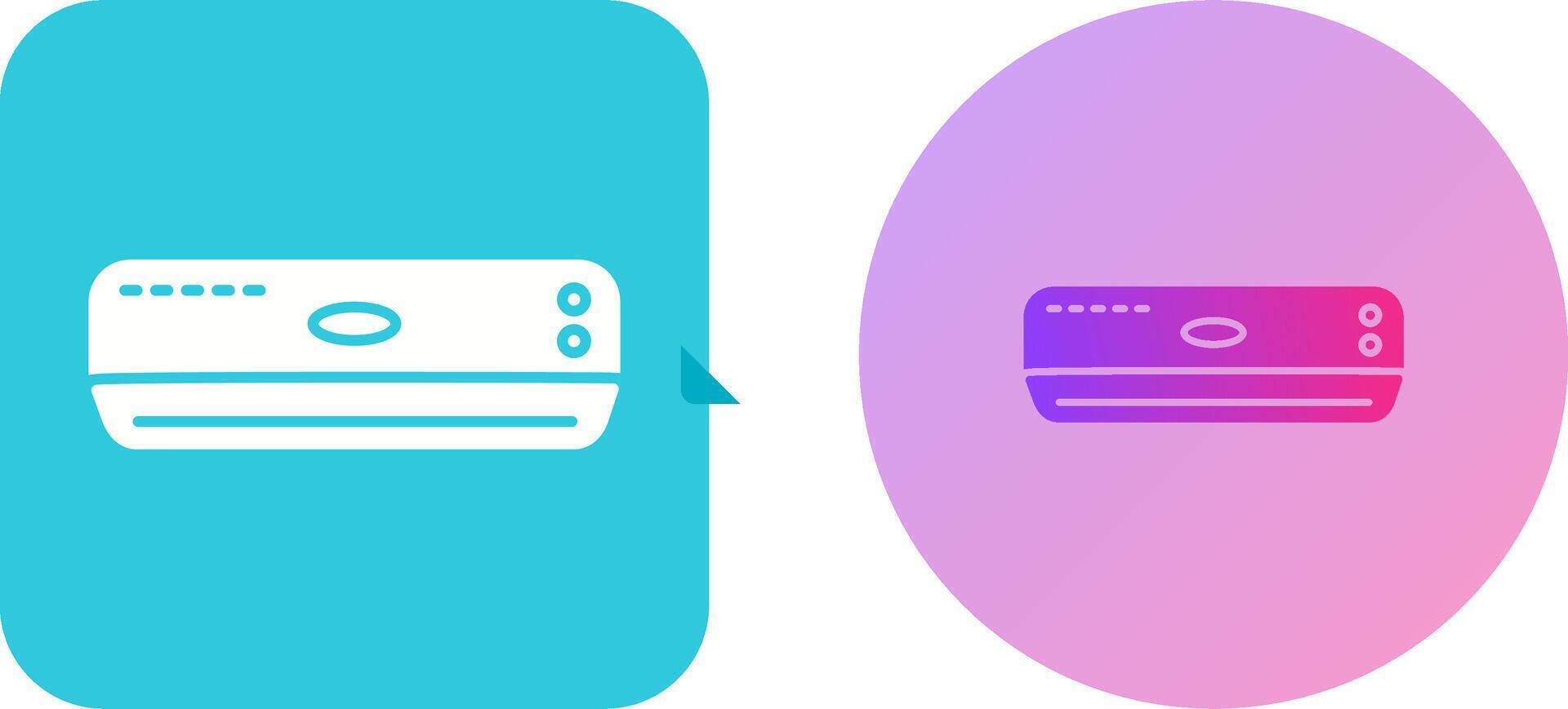 Air Conditioner Icon Design vector