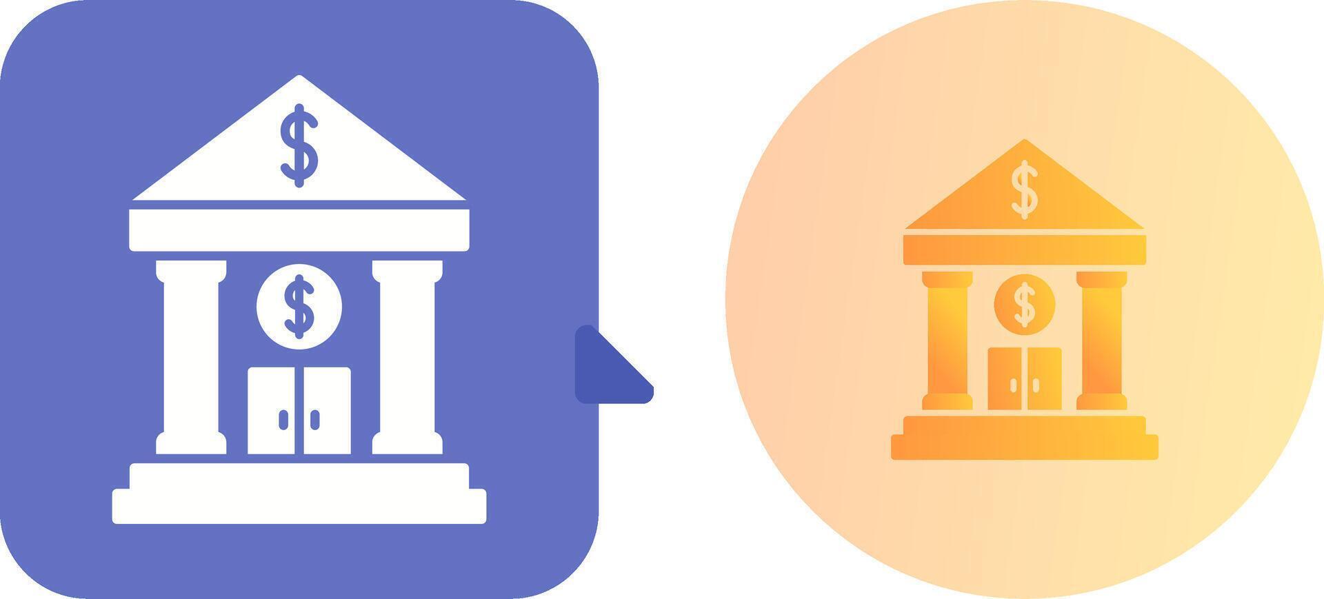 Bank Icon Design vector