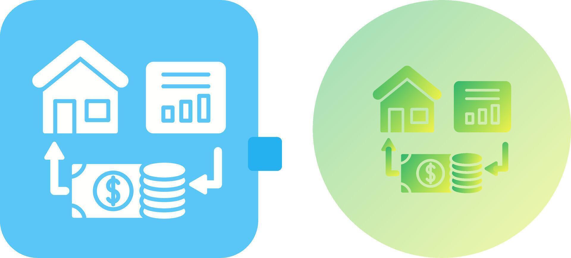 Investment Icon Design vector