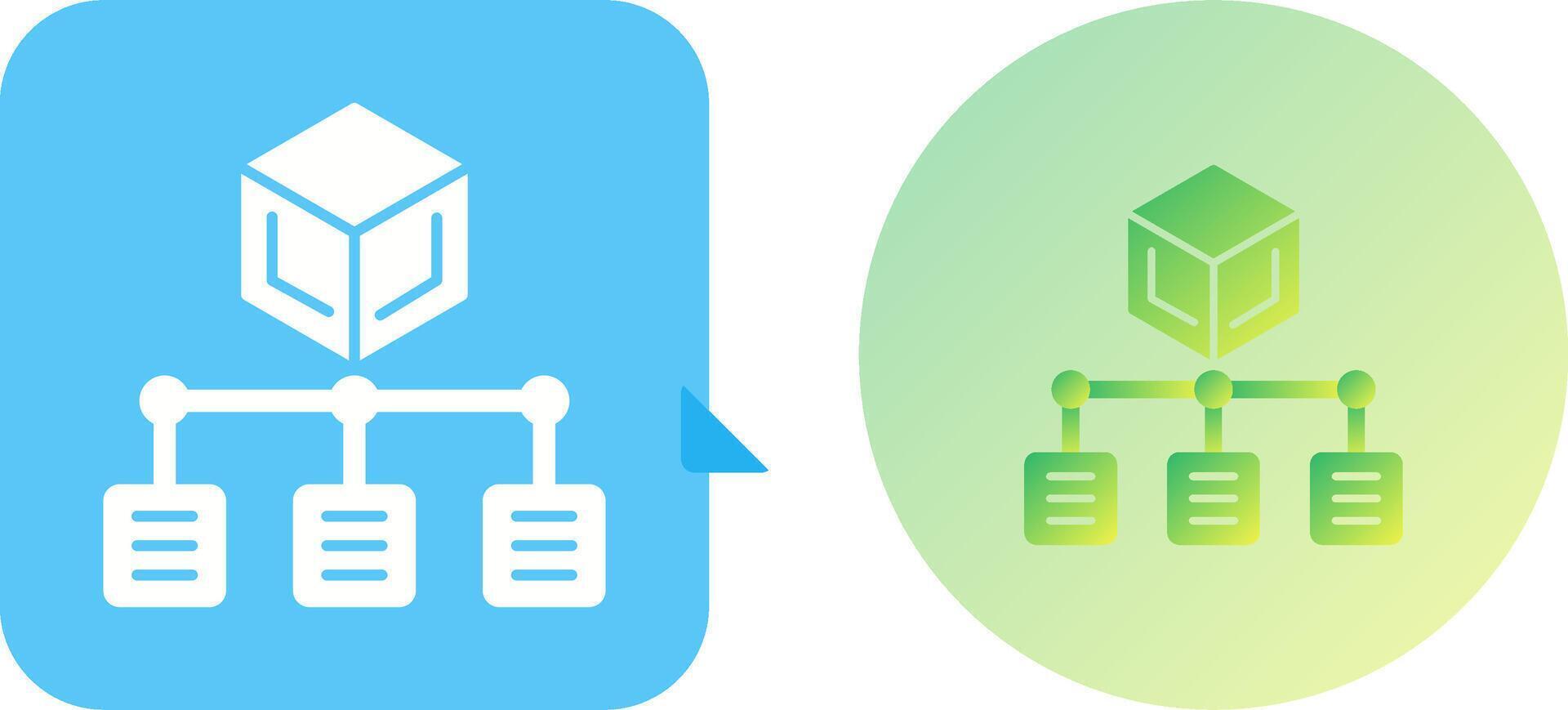 Distribution Icon Design vector