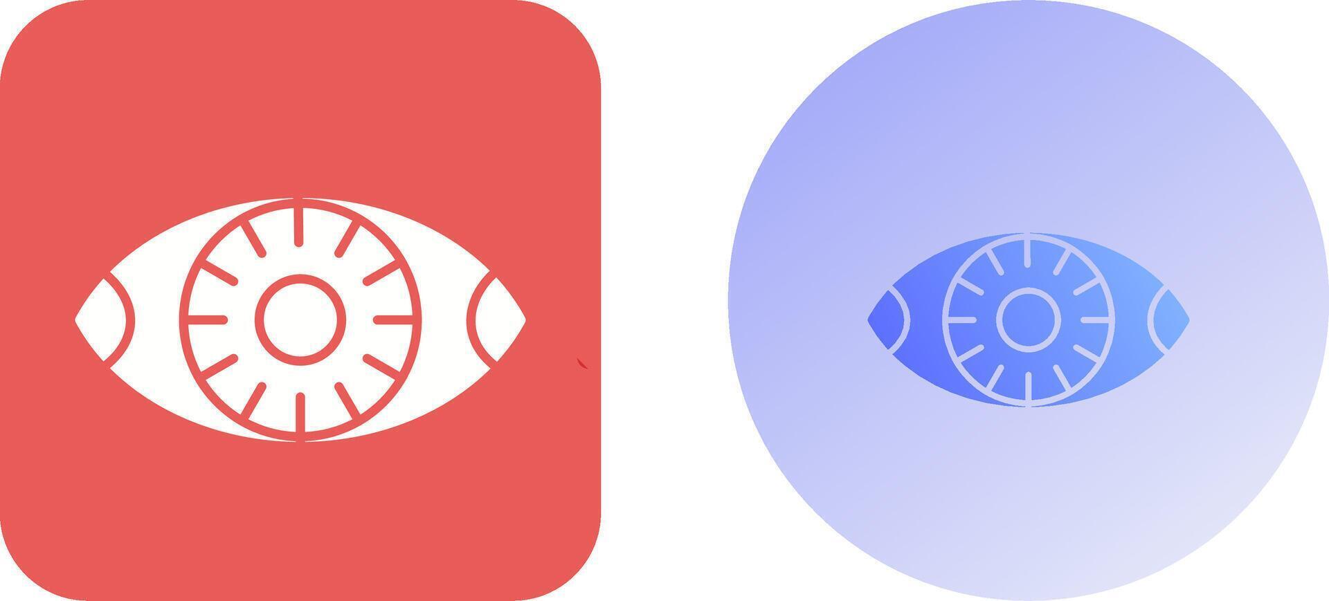 Vision Icon Design vector