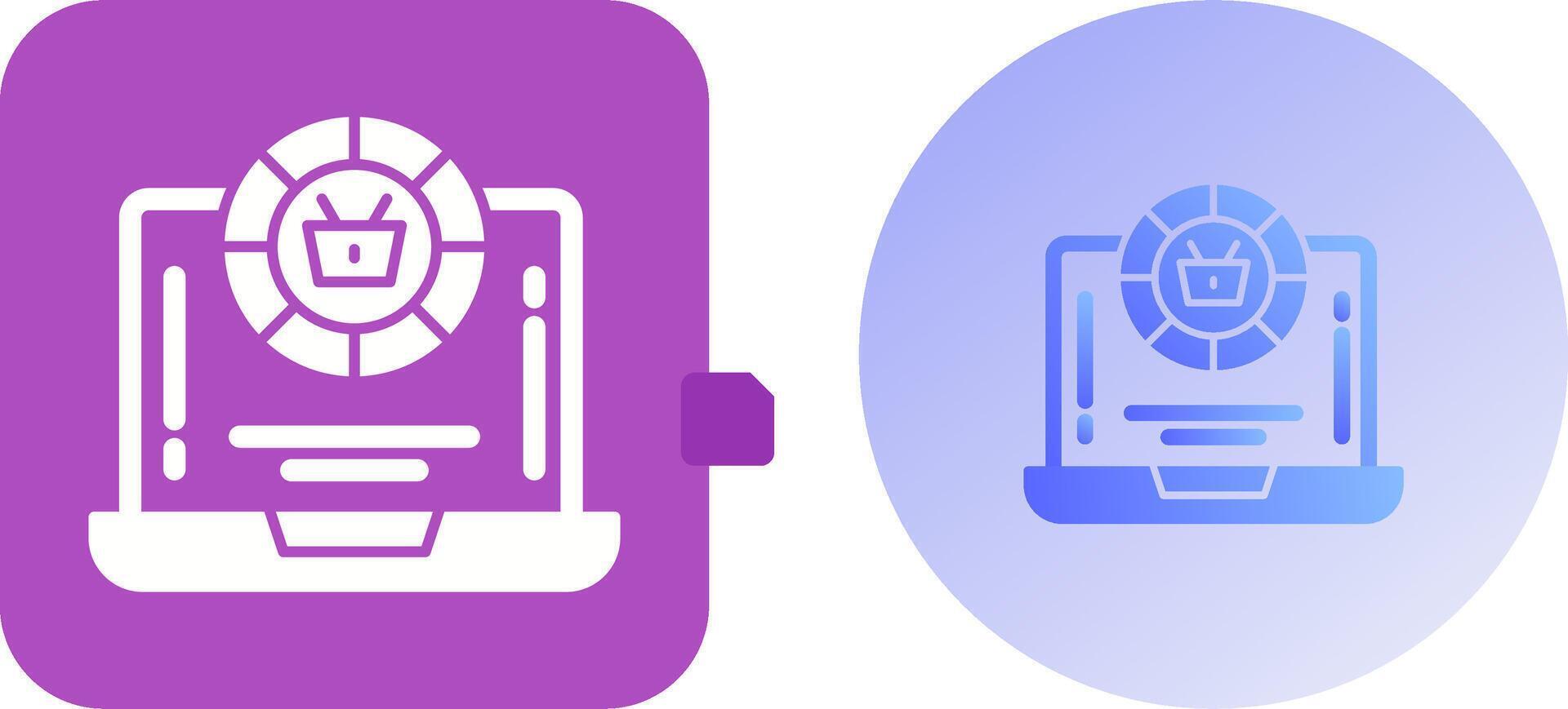 Token Icon Design vector