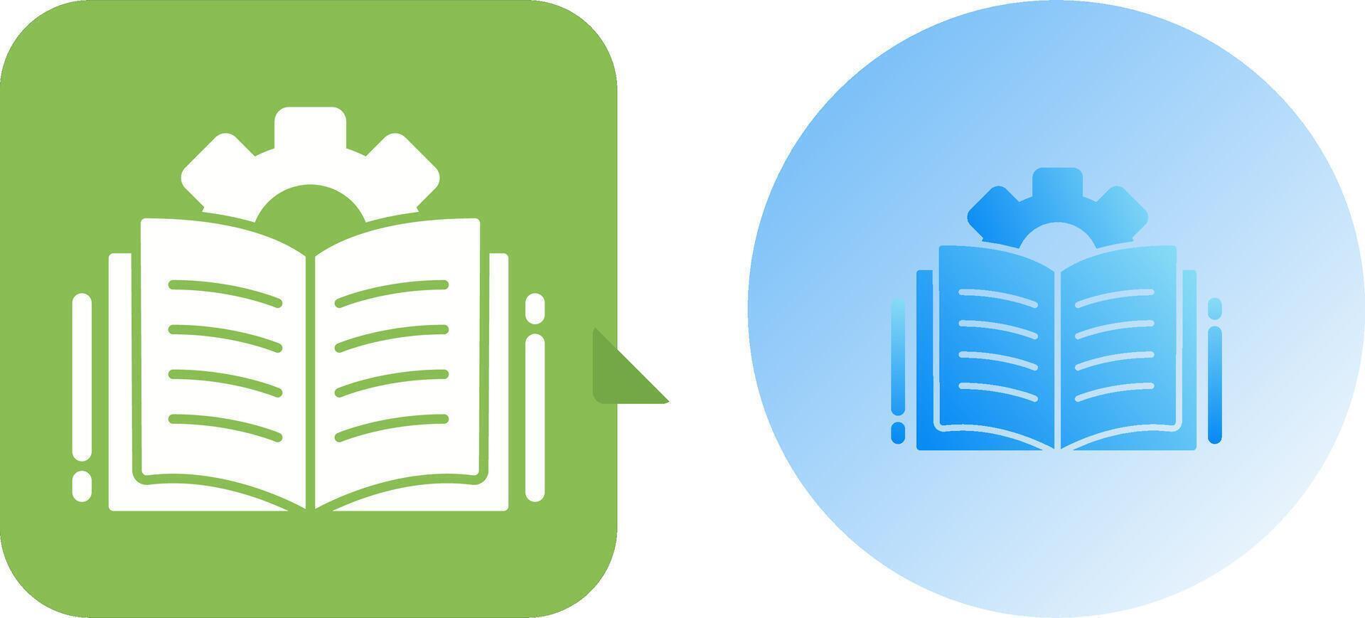 Open Book Icon Design vector