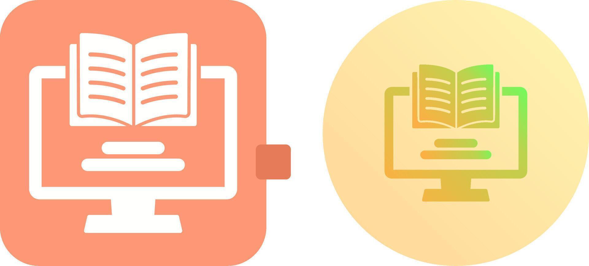 Monitor Icon Design vector