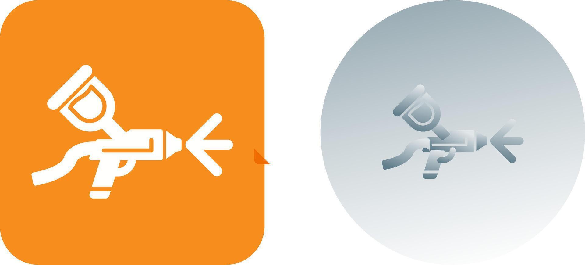 Airbrush Icon Design vector