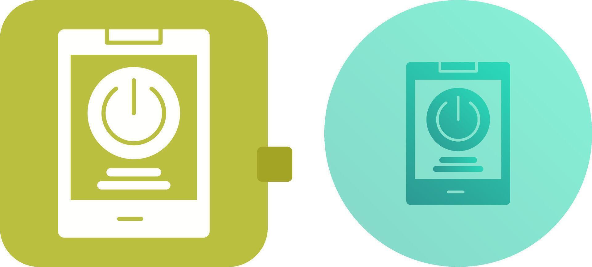 Power Icon Design vector
