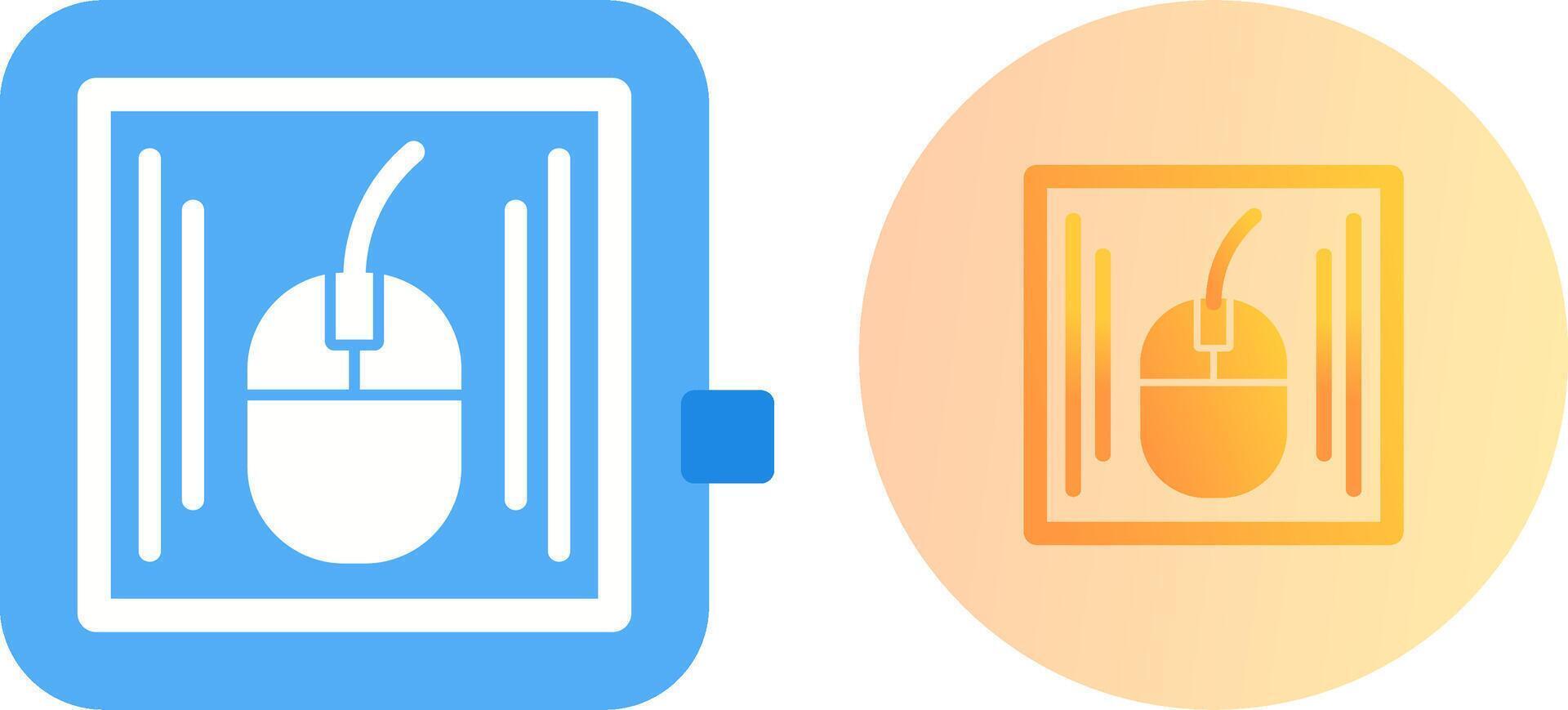 Mouse Icon Design vector