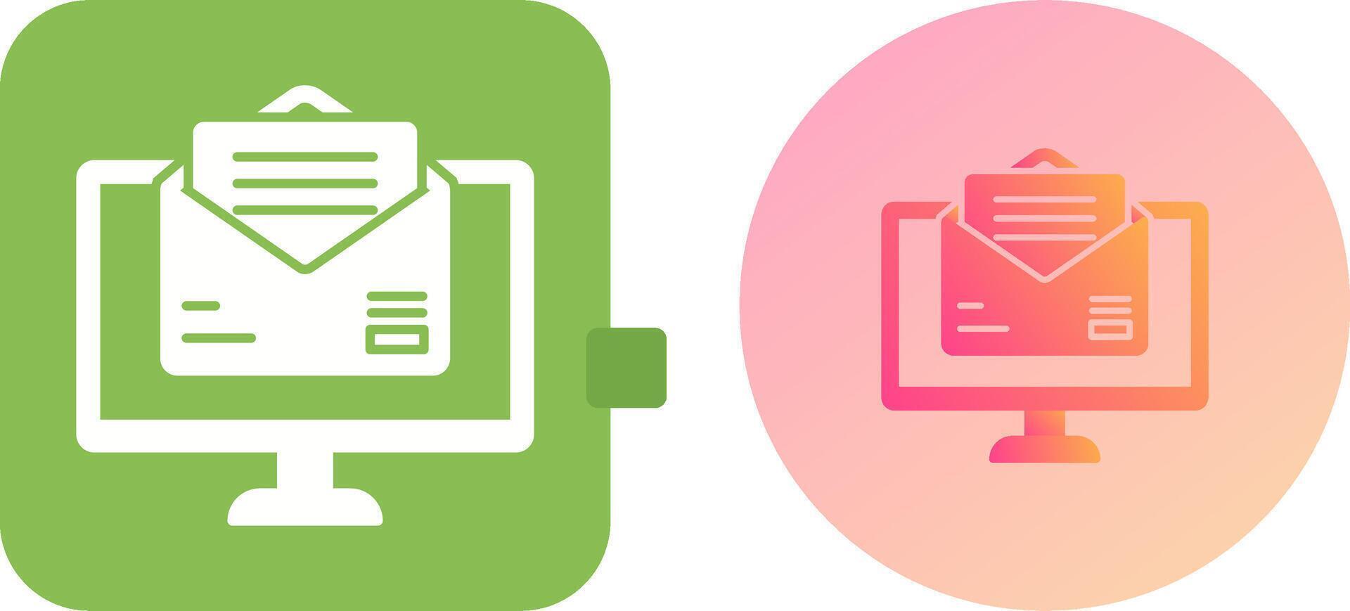Mail Icon Design vector