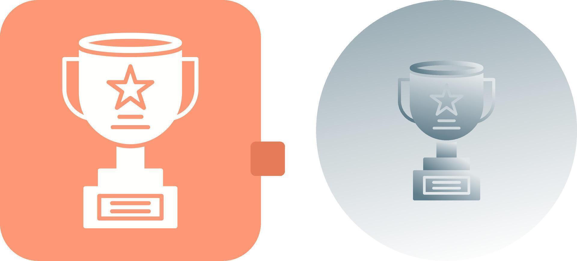Trophy Icon Design vector