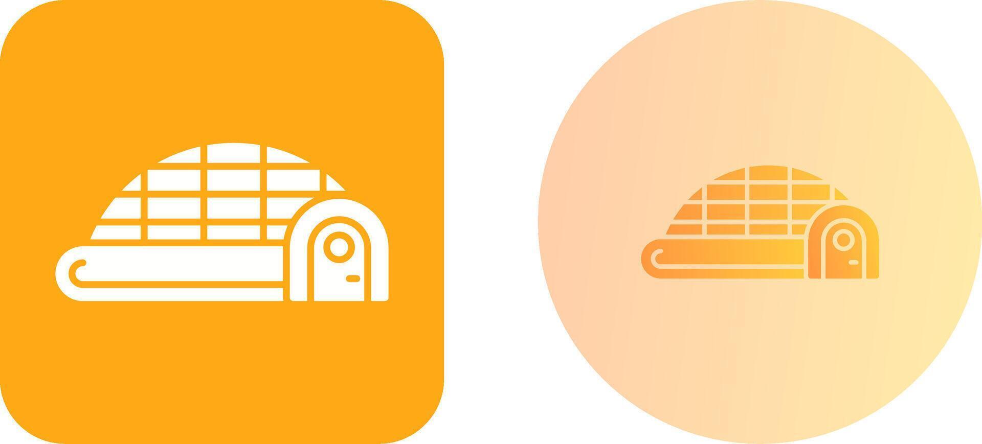 Igloo Icon Design vector