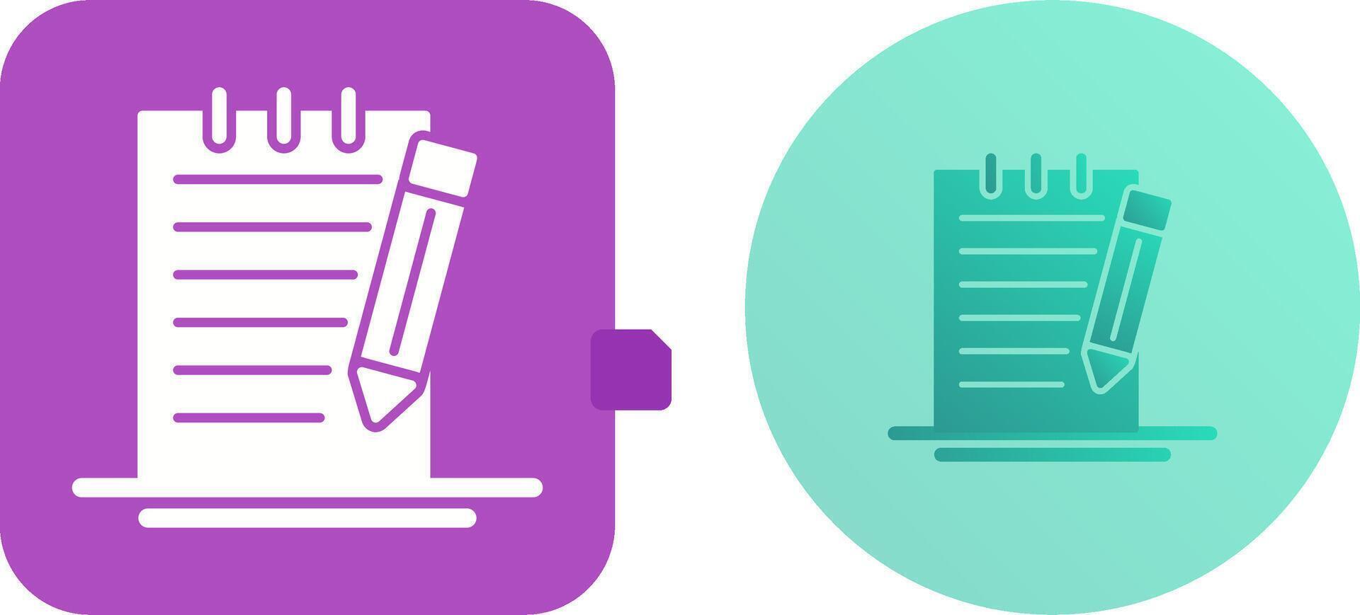 Check Up List Icon Design vector