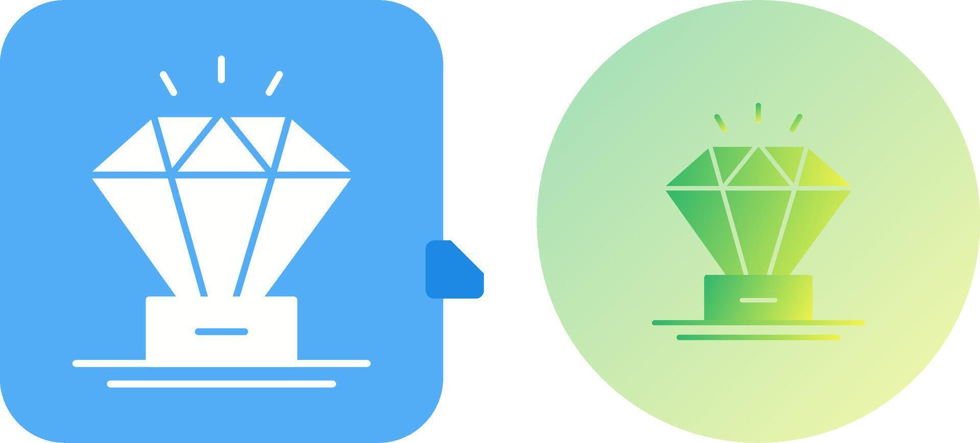 Diamond Icon Design vector