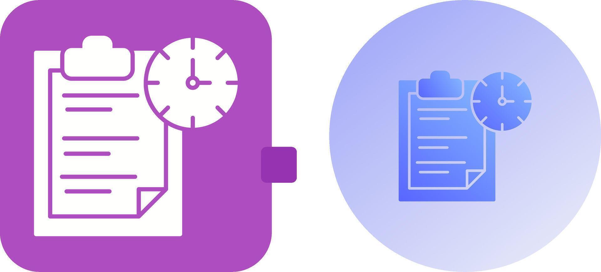 Task Management Icon Design vector
