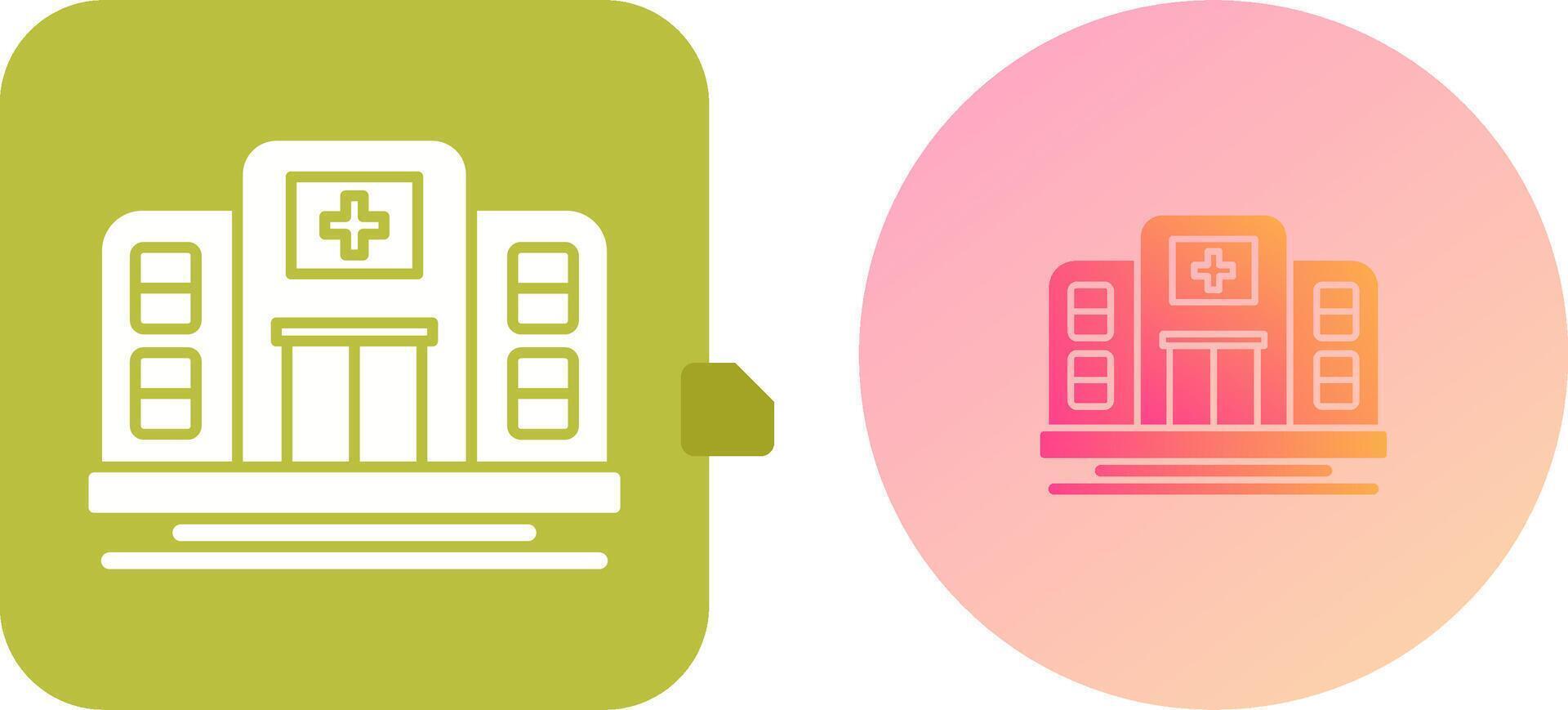 Hospital Icon Design vector