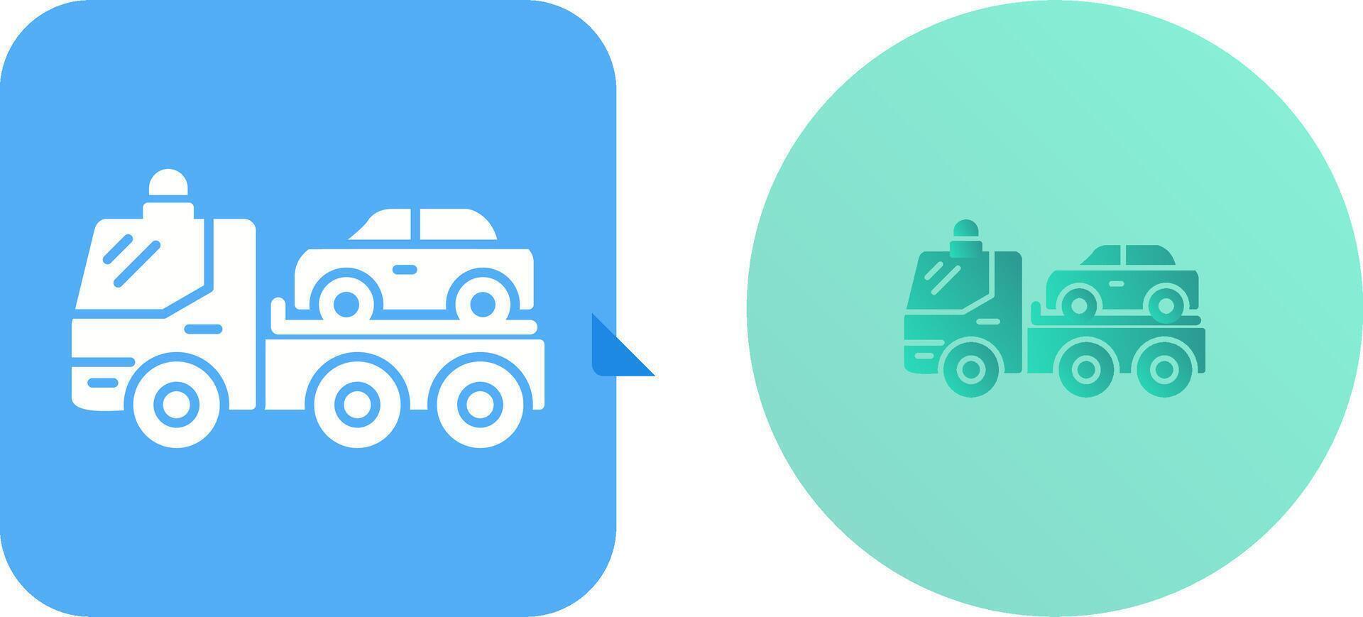 Tow Truck Icon Design vector