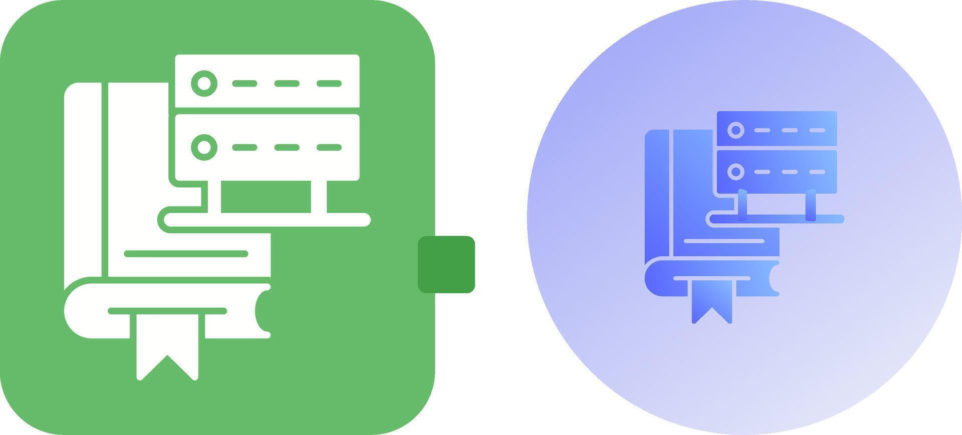Server Icon Design vector