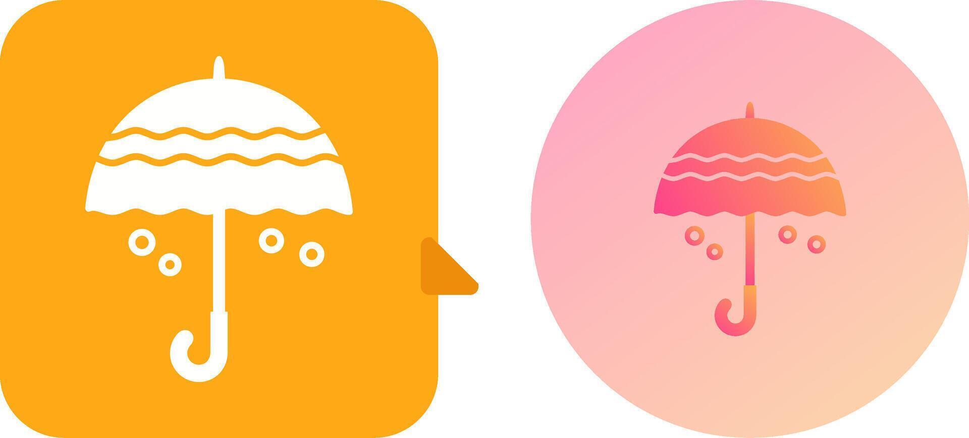 Umbrella Icon Design vector