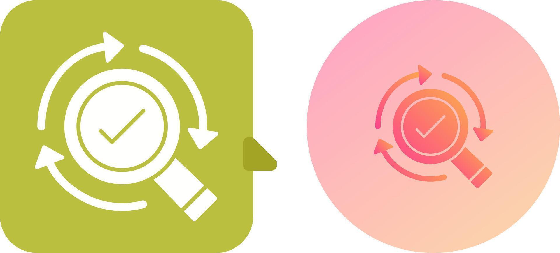 Research Icon Design vector