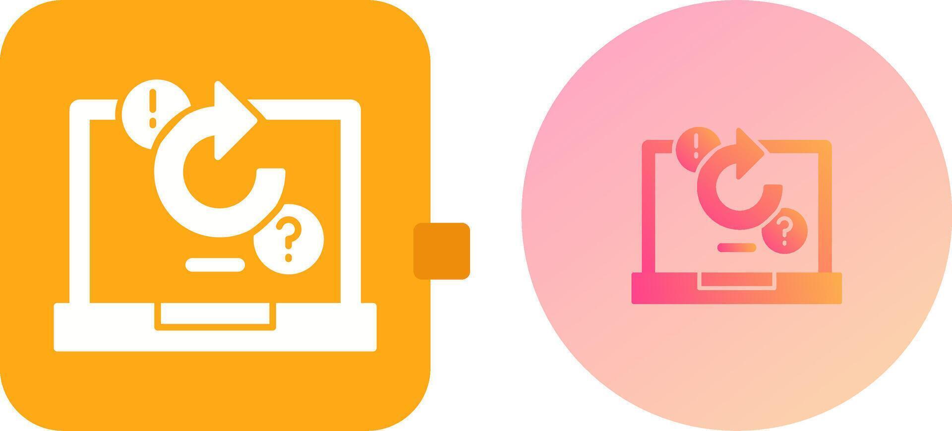 Problem solving Icon Design vector