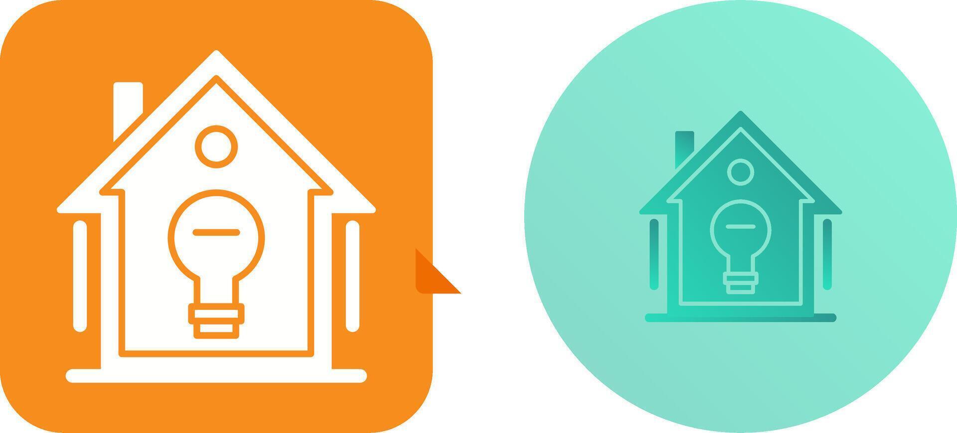 Home Automation Icon Design vector