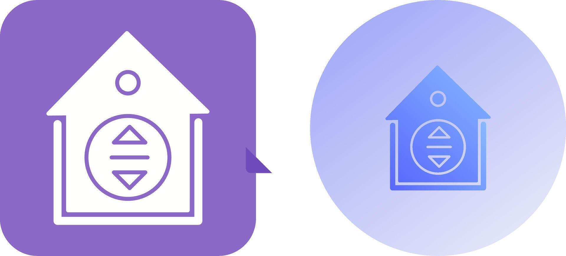 Lift Icon Design vector