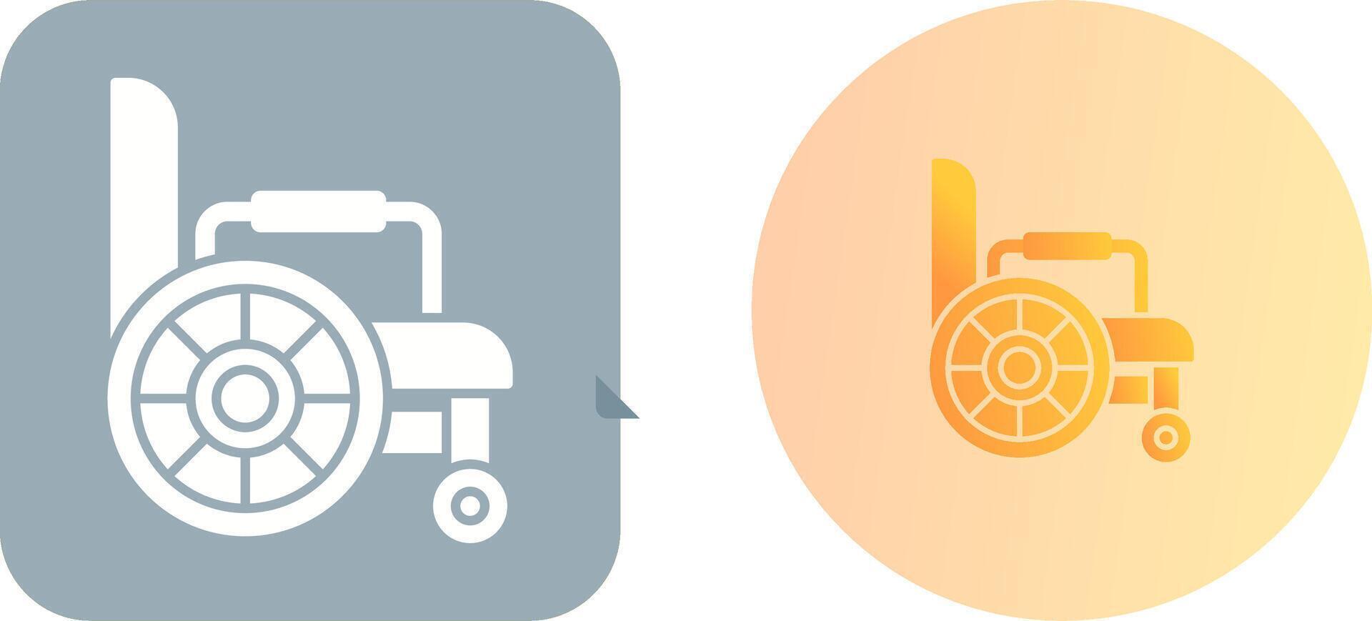 Wheelchair Icon Design vector