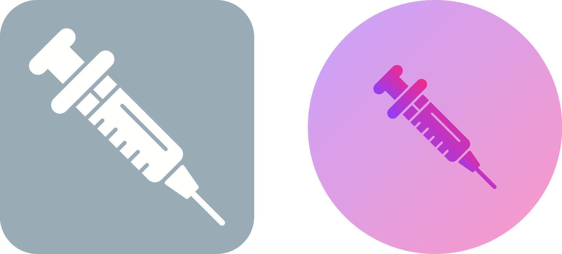 Injection Icon Design vector
