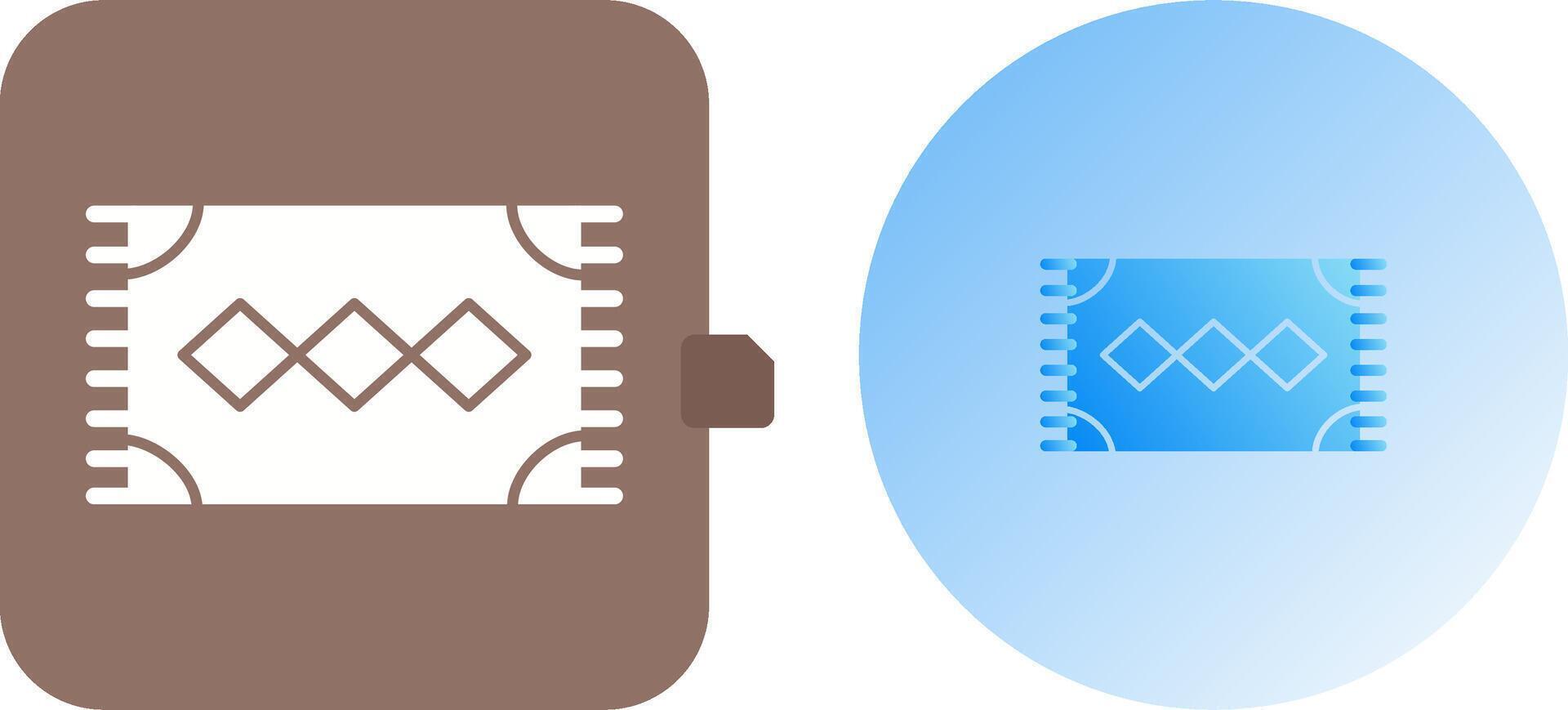 Rug Icon Design vector