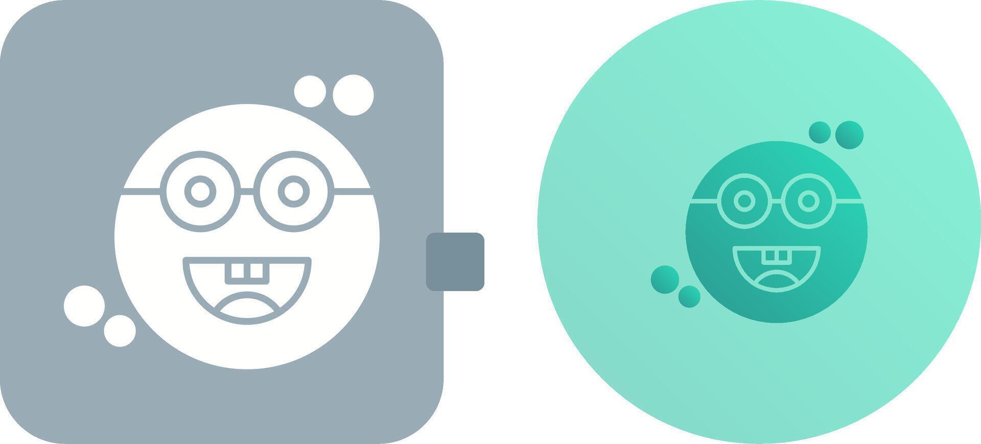Galsses Icon Design vector