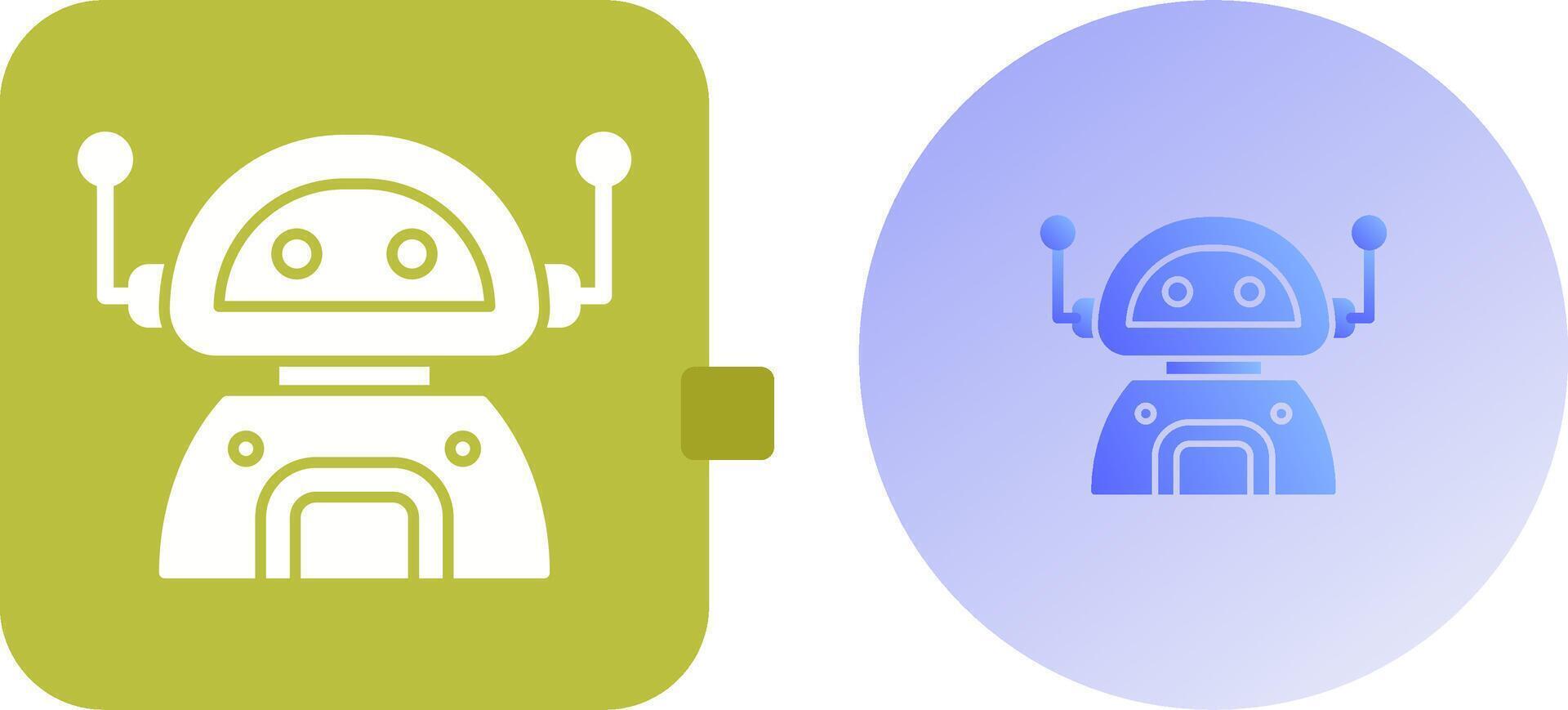 Robot Icon Design vector