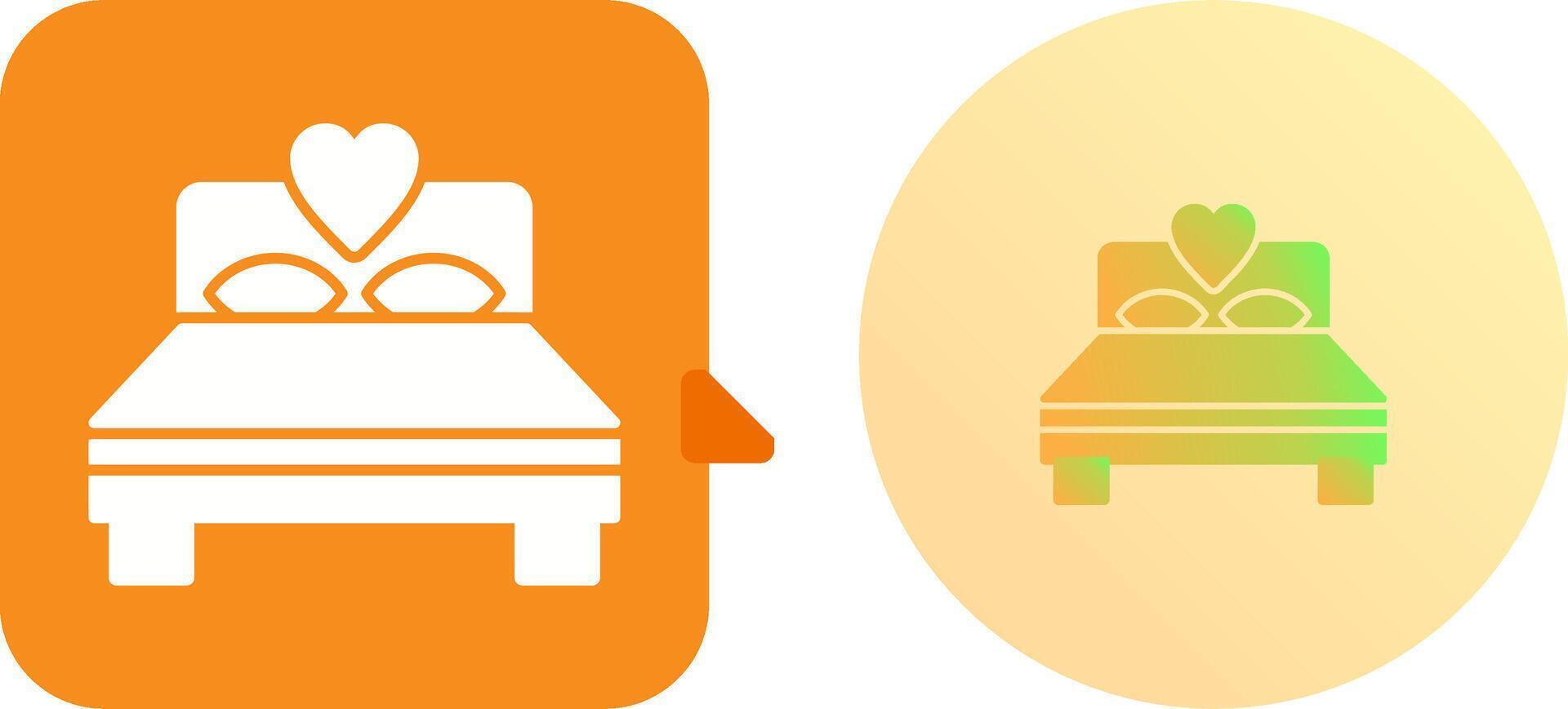 Bedroom Icon Design vector