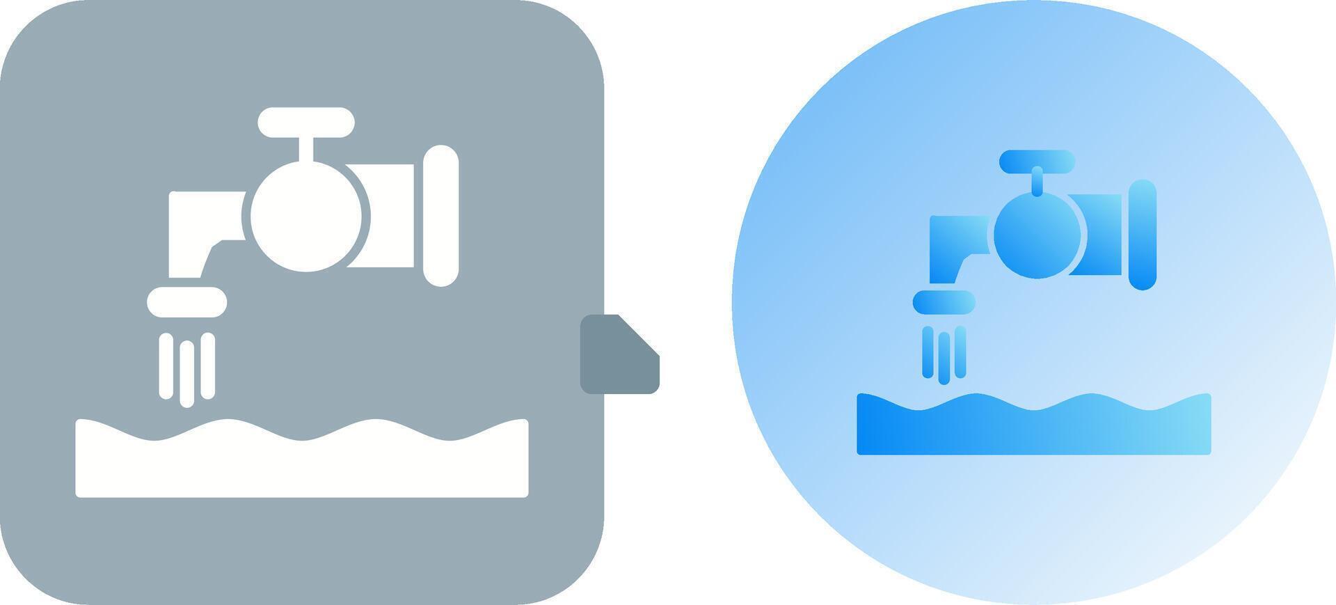 Water House Icon Design vector