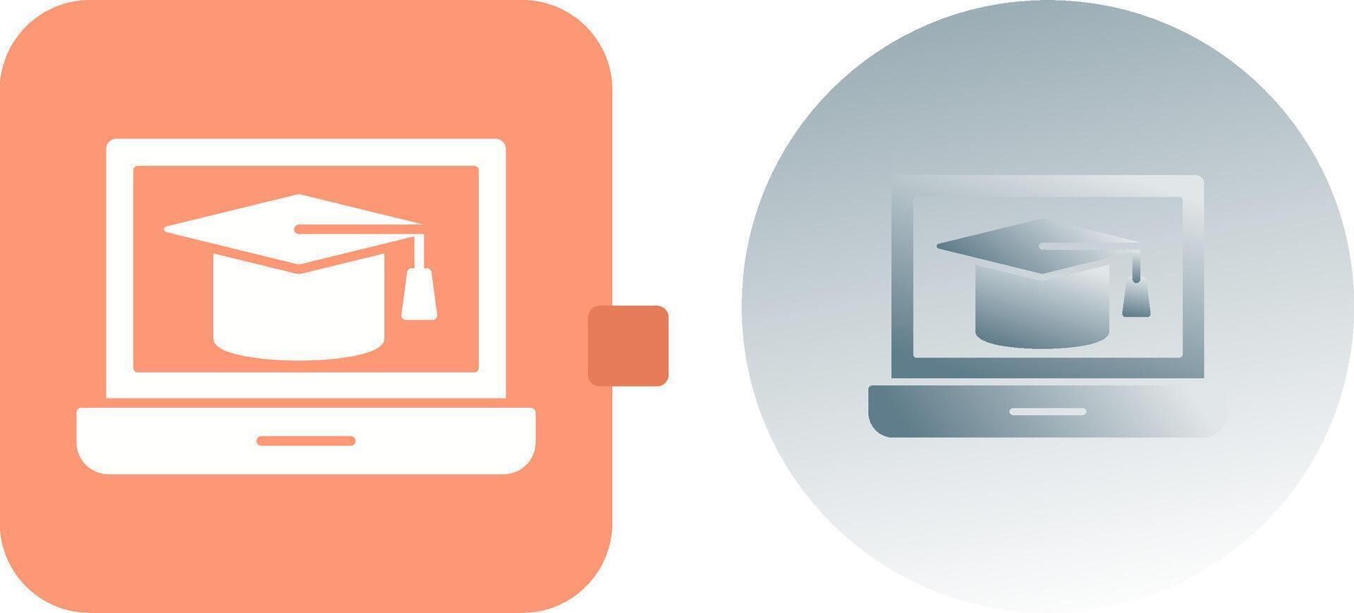 Graduation Hat Icon Design vector
