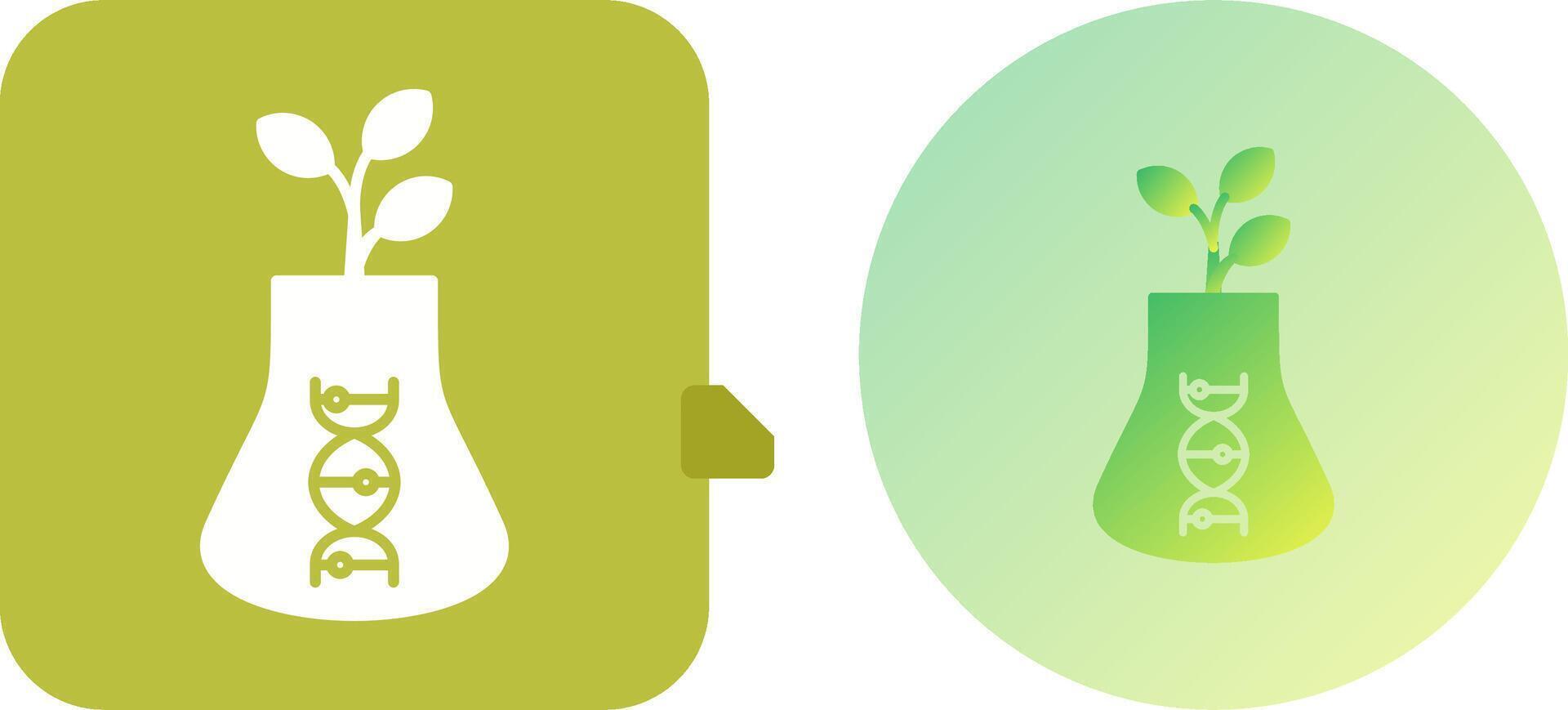 Biology Icon Design vector