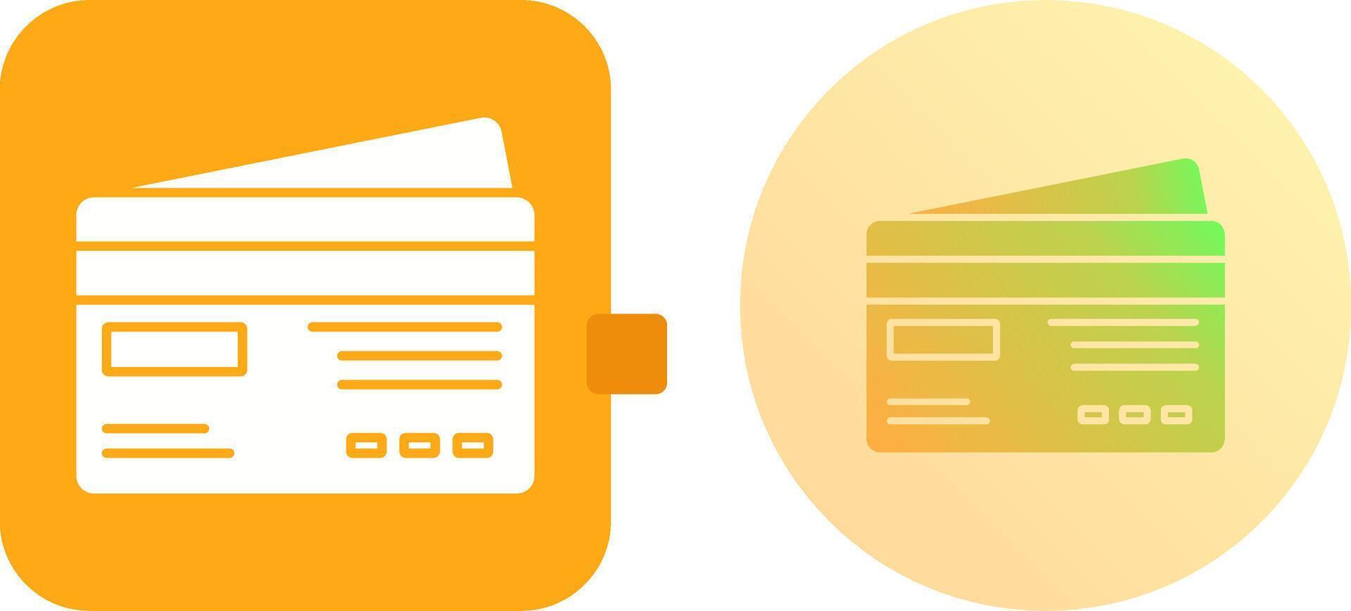 Credit Card Icon Design vector