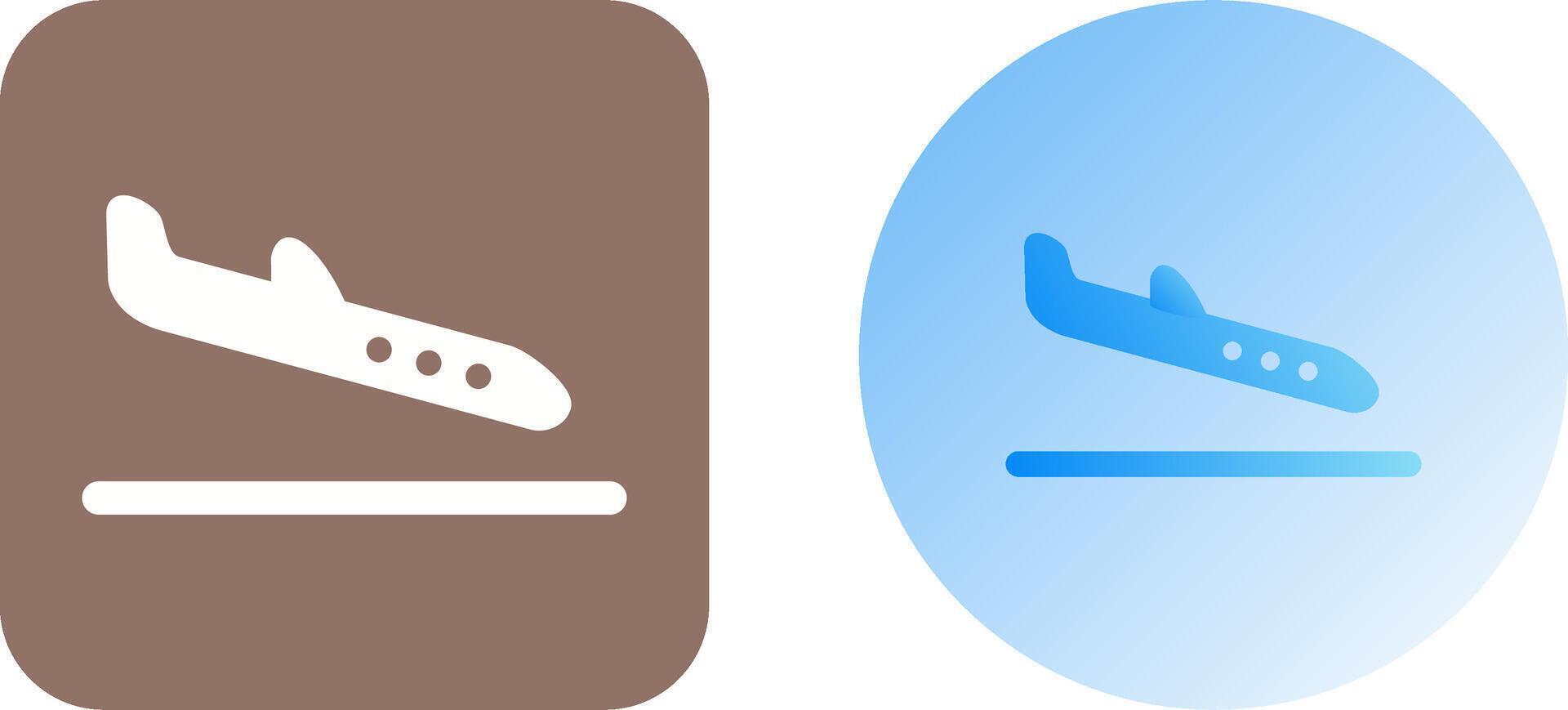 Arrival Icon Design vector