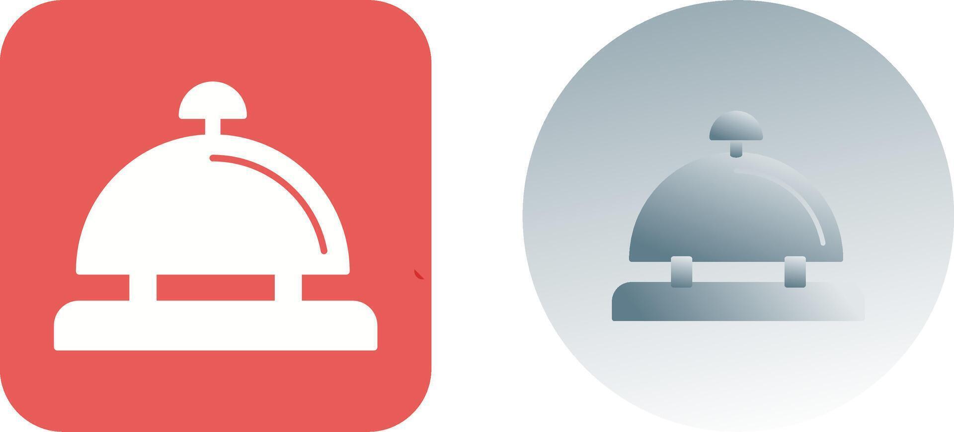 Desk Bell Icon Design vector