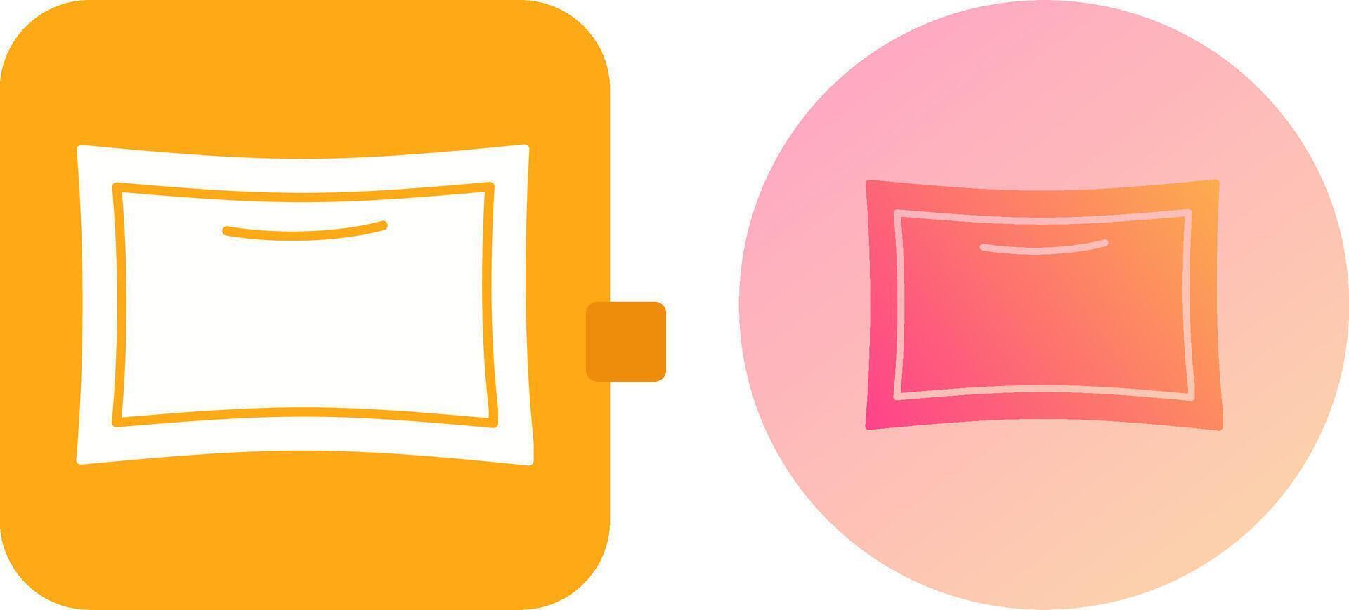 Pillow Icon Design vector