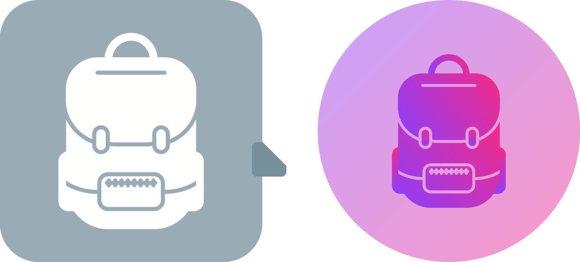 Bag Icon Design vector