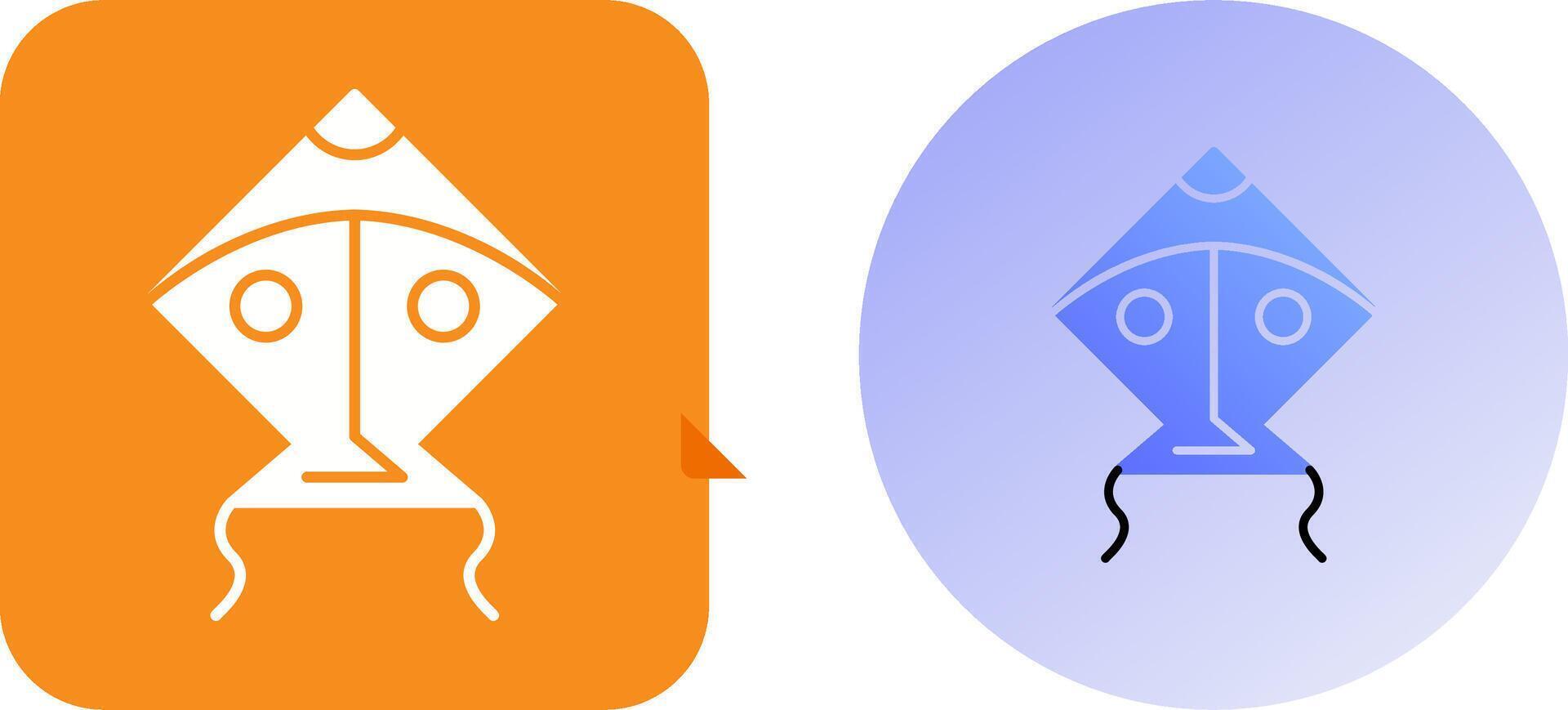 Kite Icon Design vector