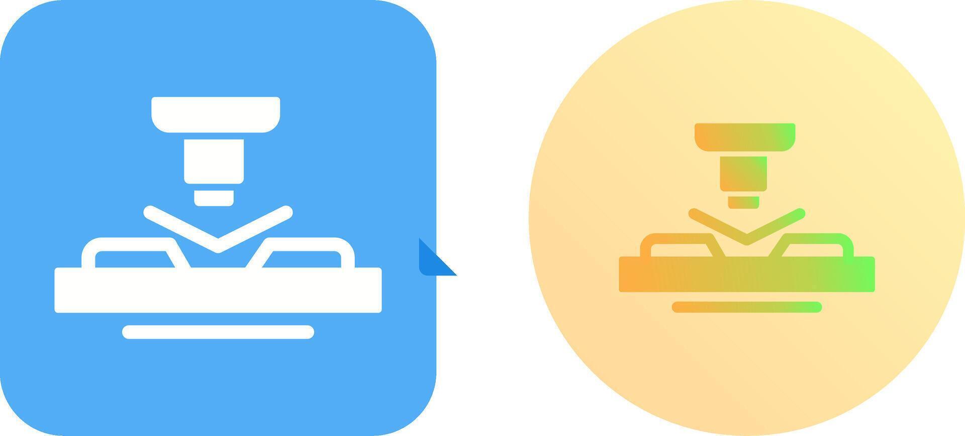 Press Icon Design vector