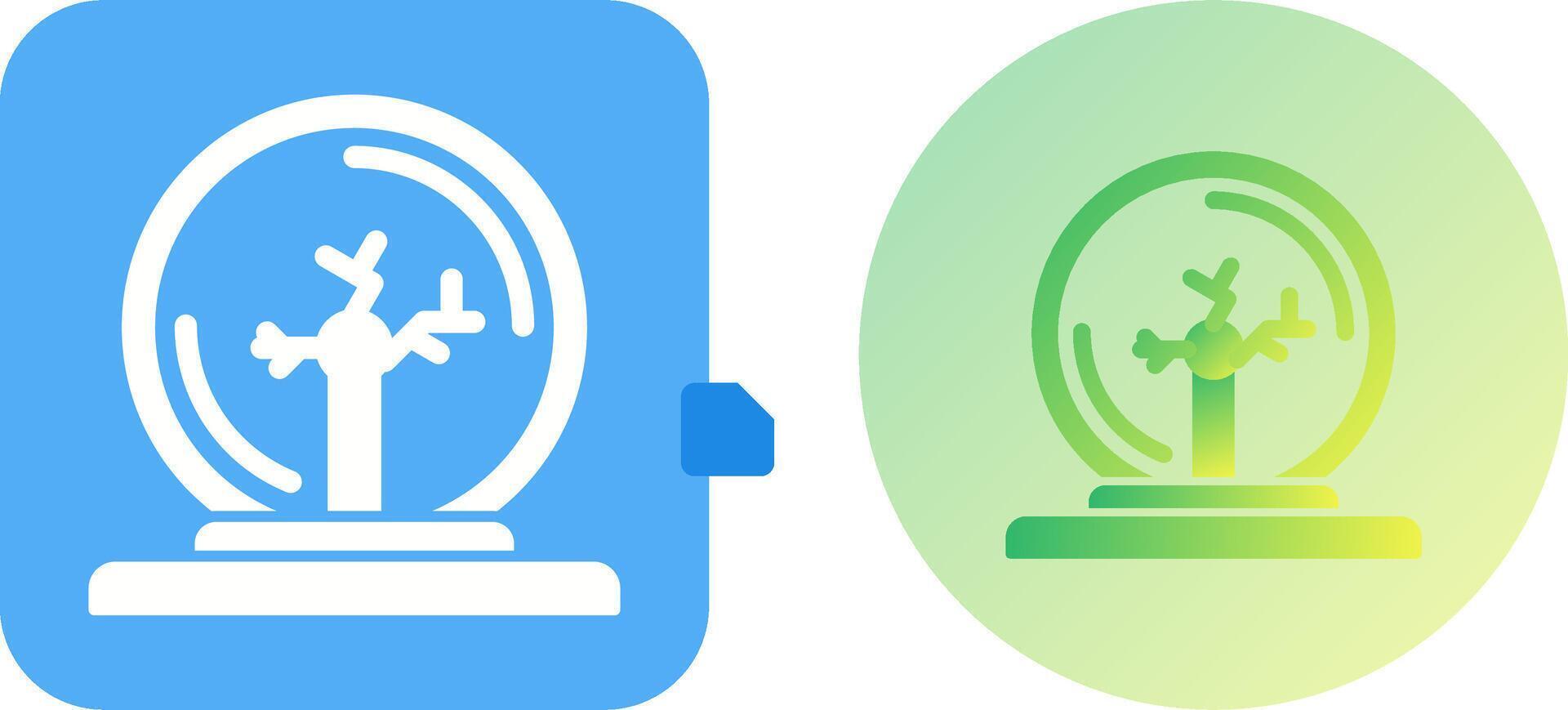 Plasma Ball Icon Design vector