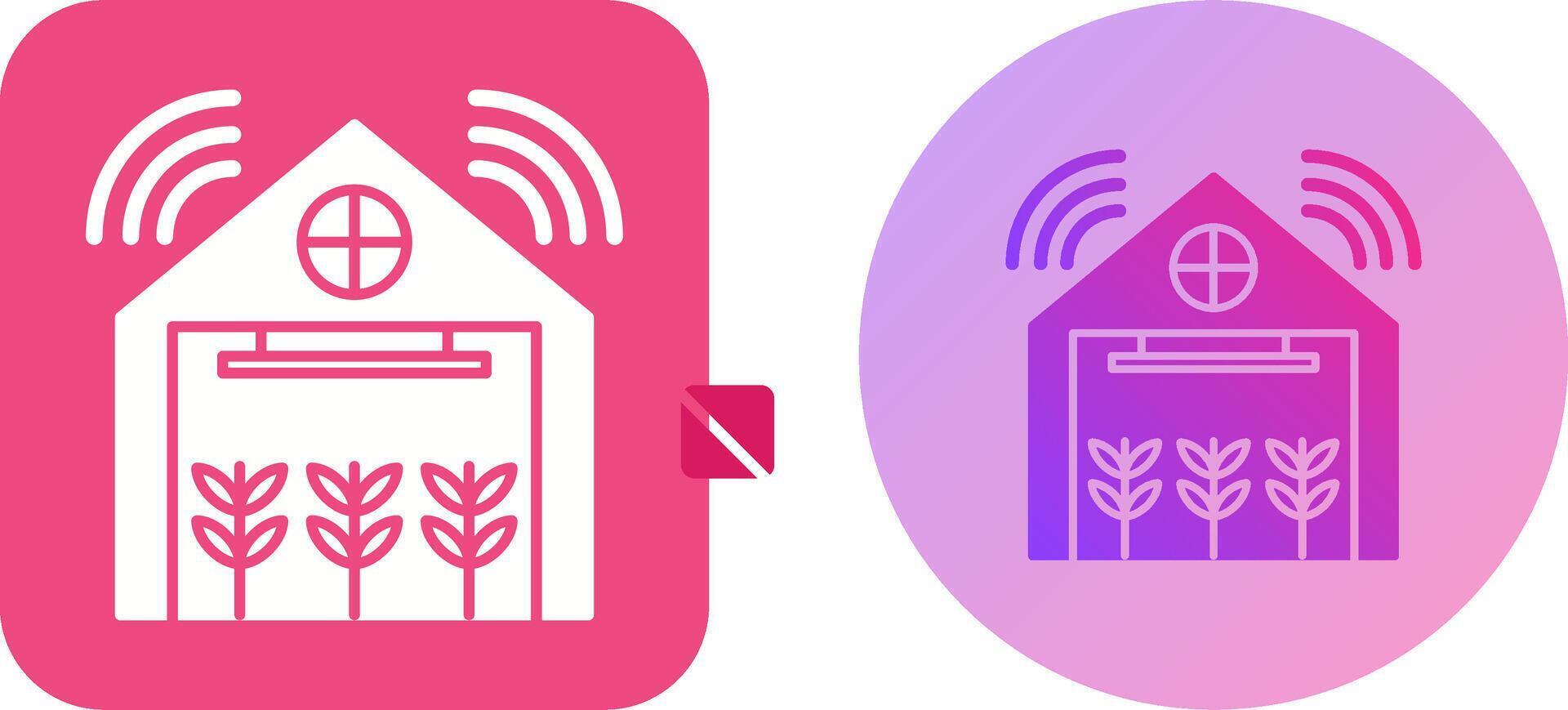 Warehouse Icon Design vector