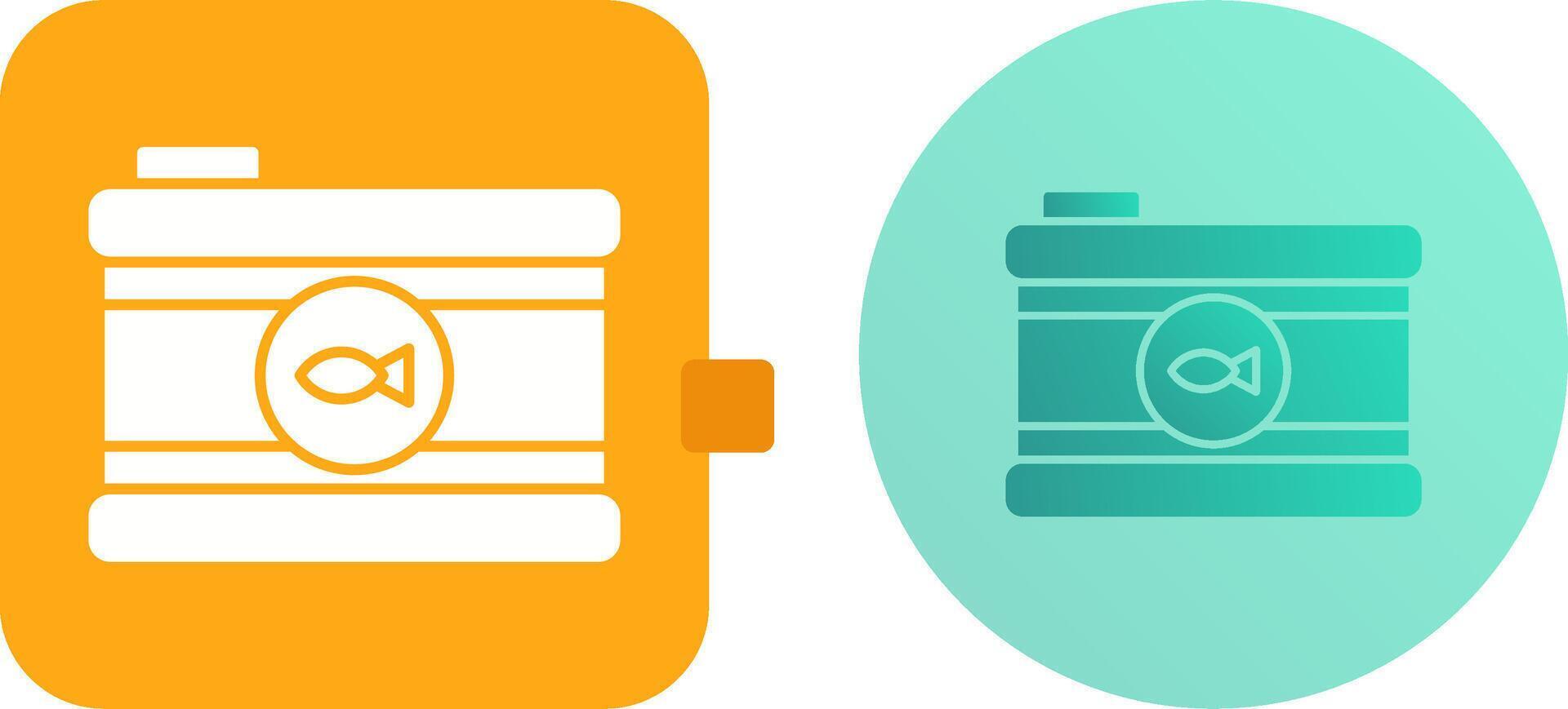 Canned Food Icon Design vector