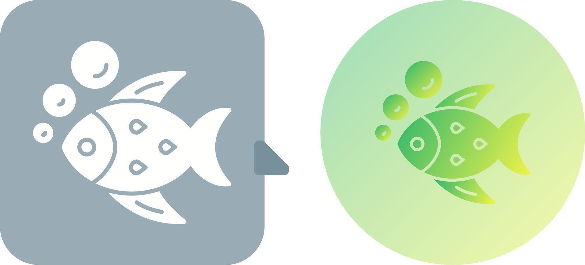 Fish Icon Design vector